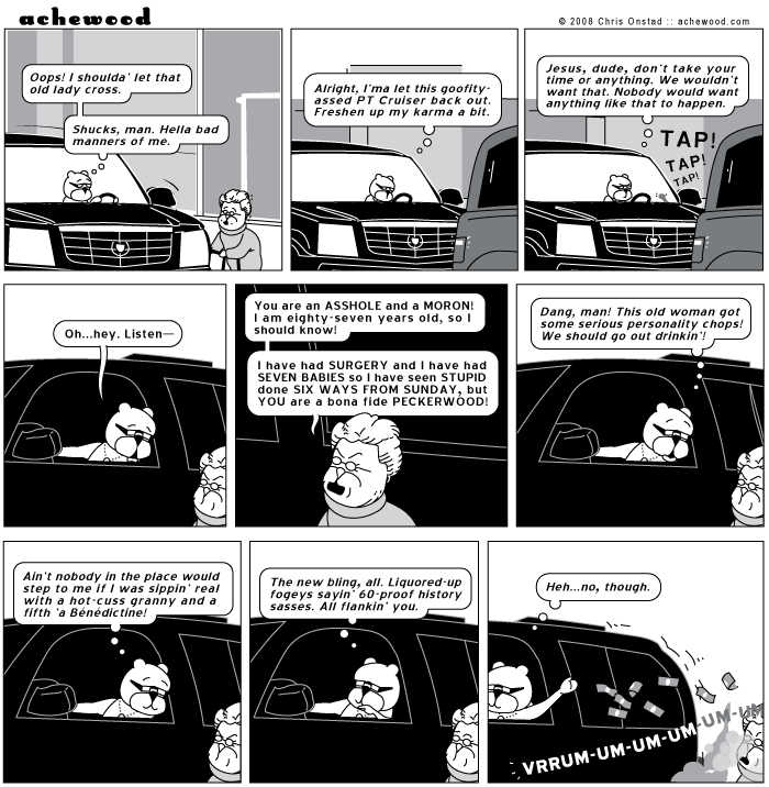 Ray is having all kinds of that sort of Friday. comic