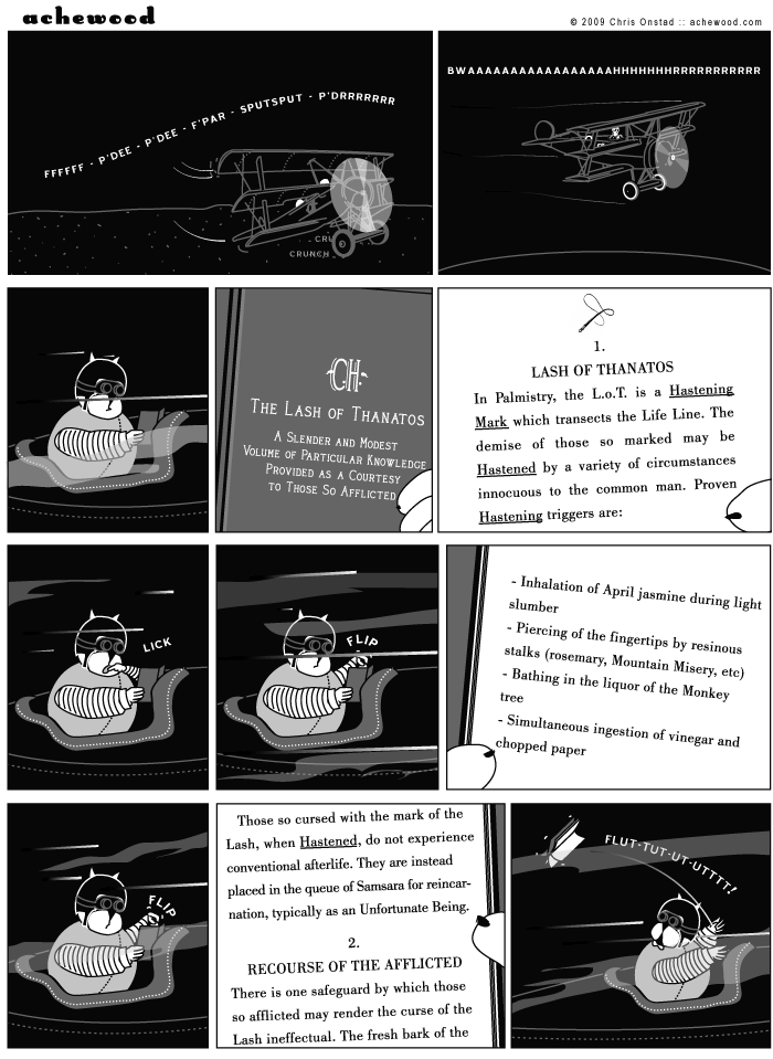 The doomed cat must now switch to SkyMall. comic