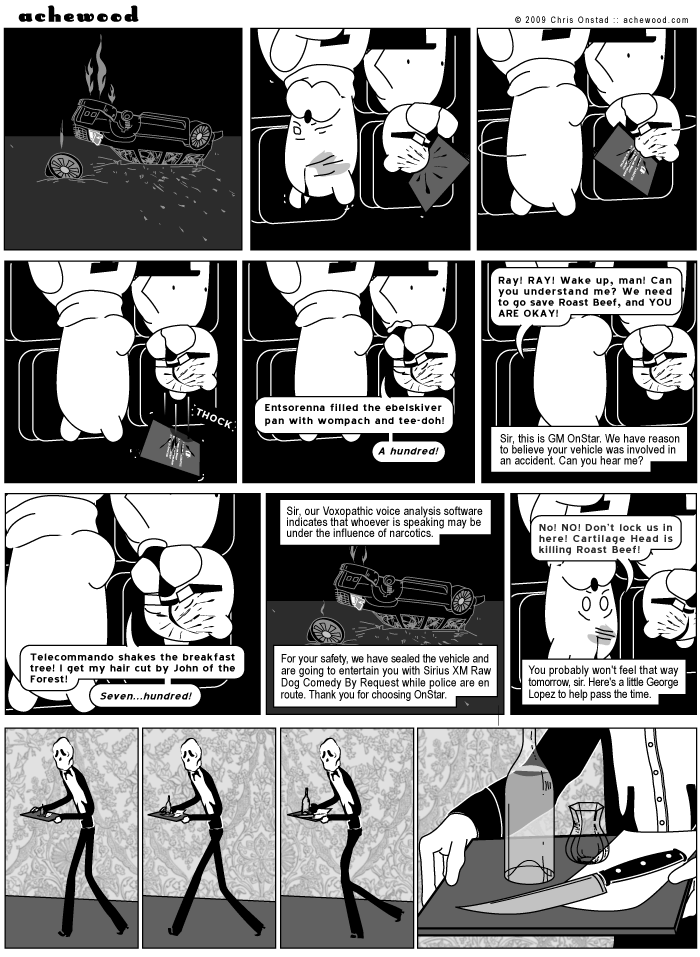 I get my hair cut by John of the Forest. That is code language that you are light this week. comic