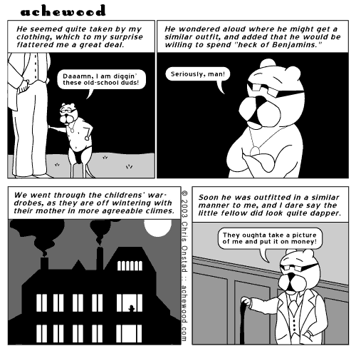 Clothes make the man. Naked people have little or no influence in society. -Mark Twain comic