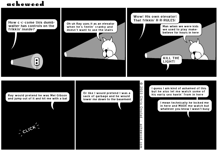 additionaly Ray would hit Beef on the head a lot comic