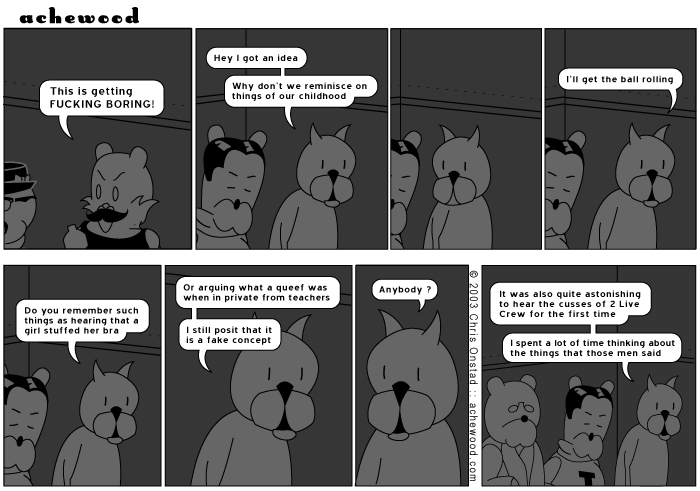 The Cusses of the 2 Live Crew comic