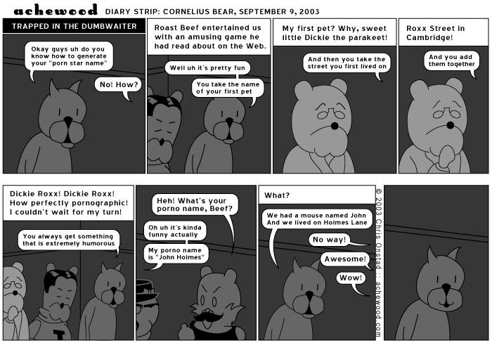 It was actually Goldfish #1A Loomis Pines Trailer Court Sani-Hookup 12 comic