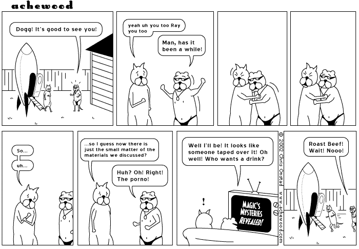 ON NEXT: PARROT ENCOUNTER comic
