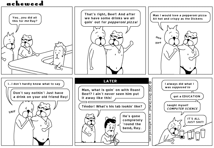 It don't mean a thing if it ain't got that SWING TANZEN VERBOTEN comic