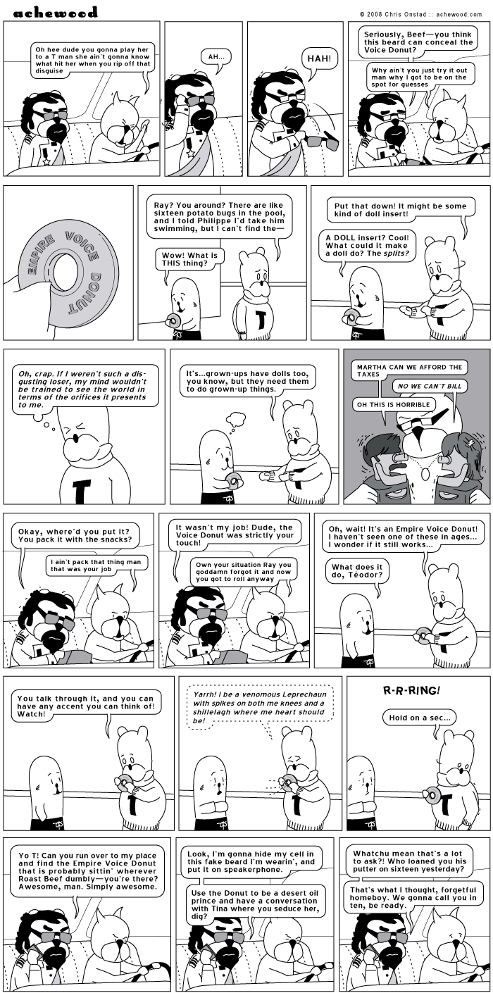 Ray is putting all his friends on Maximum today. comic