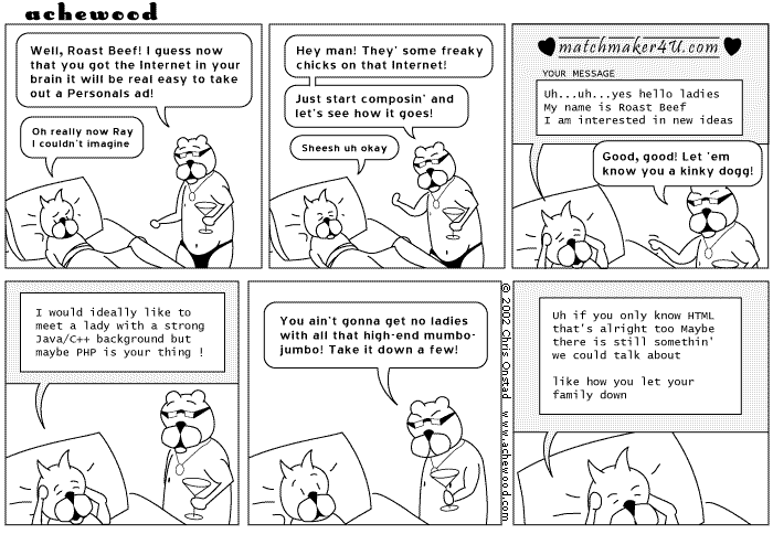 so uh do you use dreamweaver to do what a baby piglet could do comic