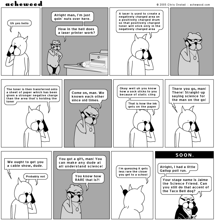 Eet Ees...Scieyencia! comic