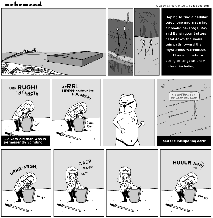 Not pictured - the dog who valued art. comic