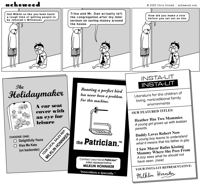 The product has been on backorder for so long that that is its primary feature comic
