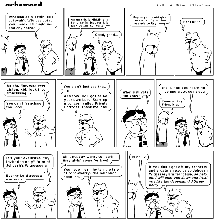Don't worry, all the dopeman did was not marry Strawberry. Ray misremembers his NWA. comic