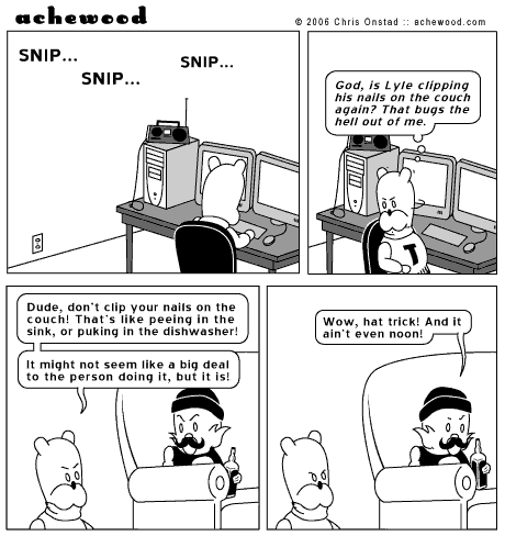 The Hat Trick of Bachelor Offenses comic