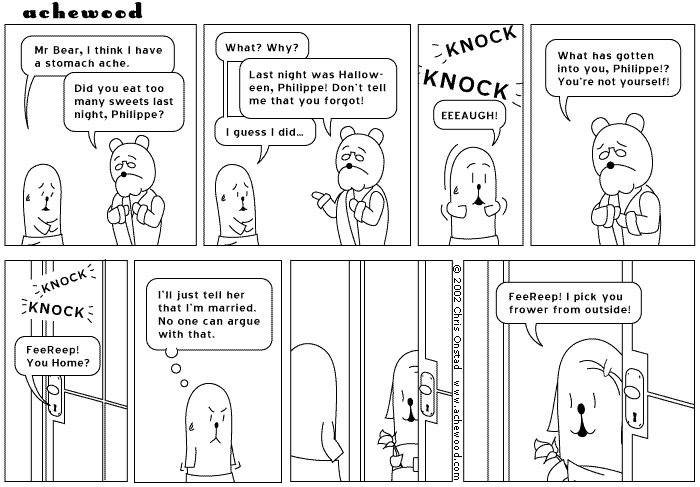 Monday: Ray Tickles the Ivories. comic