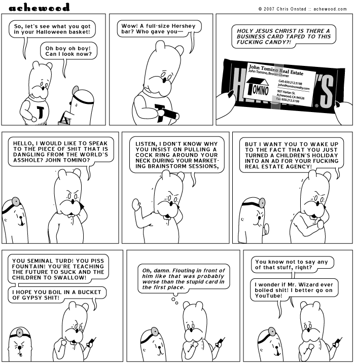 We got three of these. comic