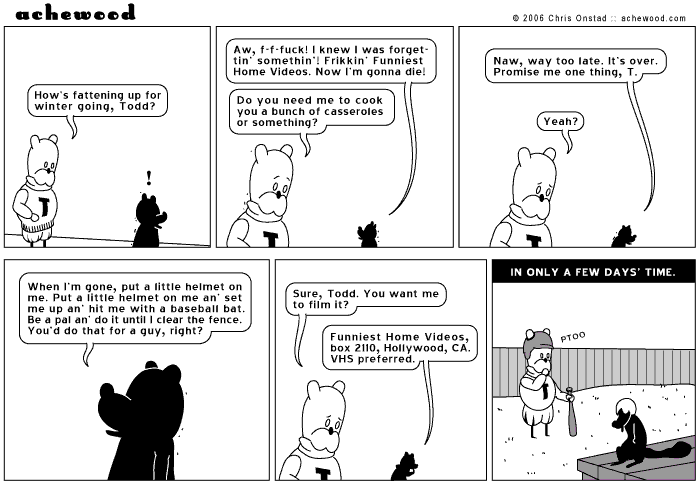 When you die, leave your body to comedy. comic