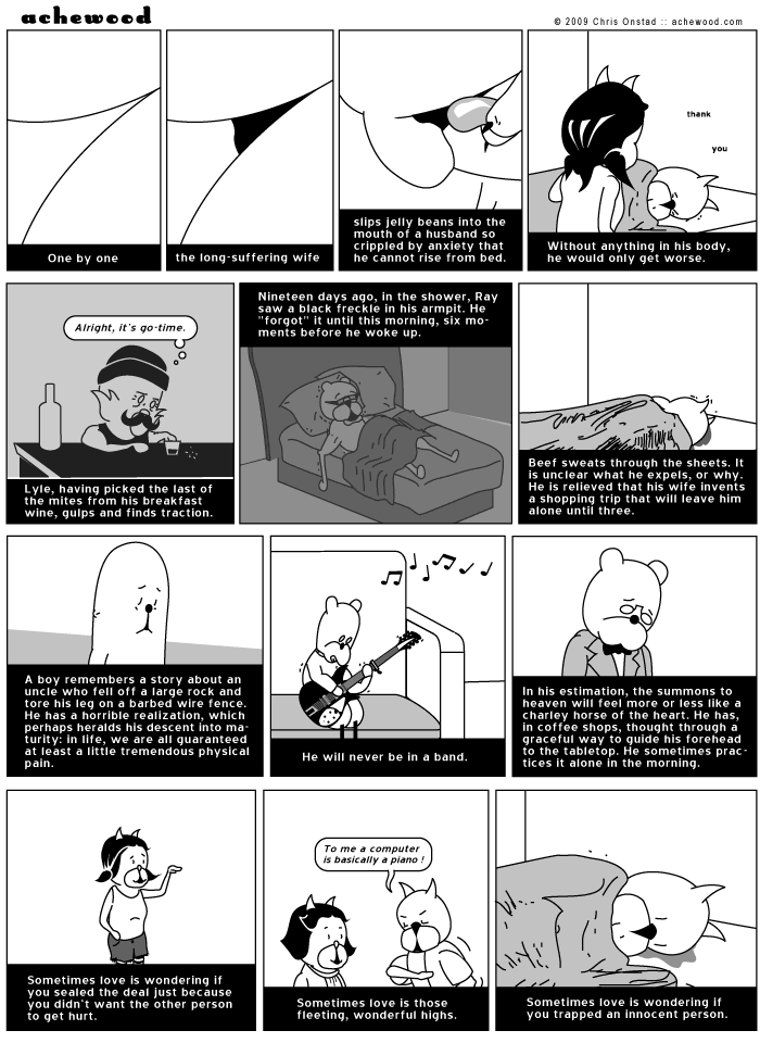 In which, we see how it is going. comic