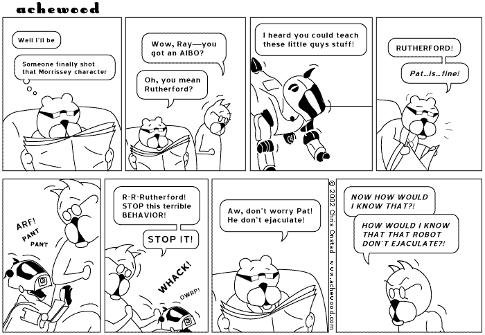 aw, he don't ejaculate none! comic