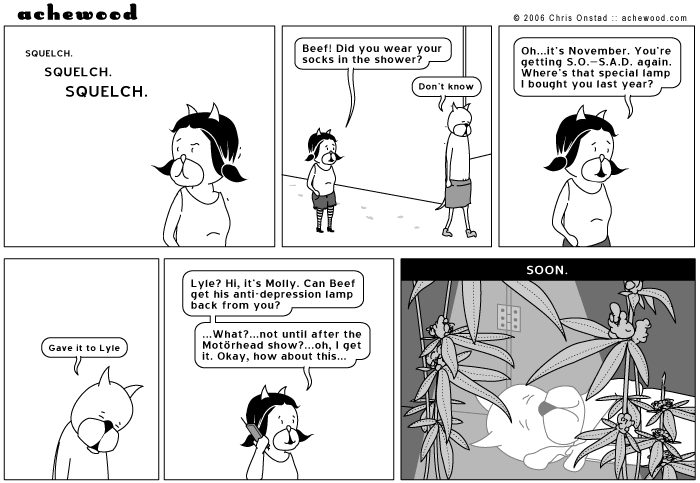 Lyle turns S.O.-S.A.D. into G.R.O.-R.A.D. comic