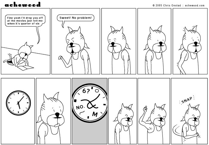 Awww, when'll I ever use that, anyways?! comic