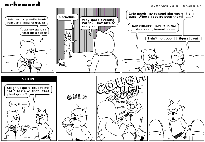 The grappa defense comic
