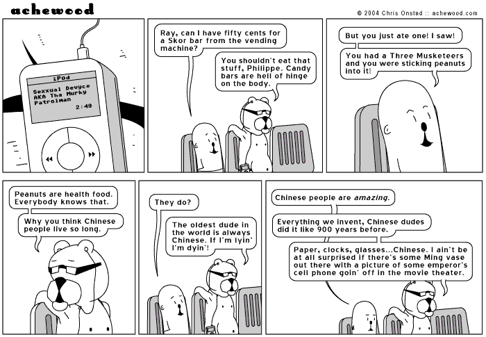 Everyone is looking at the emperor and he is like shrinking down into his seat comic