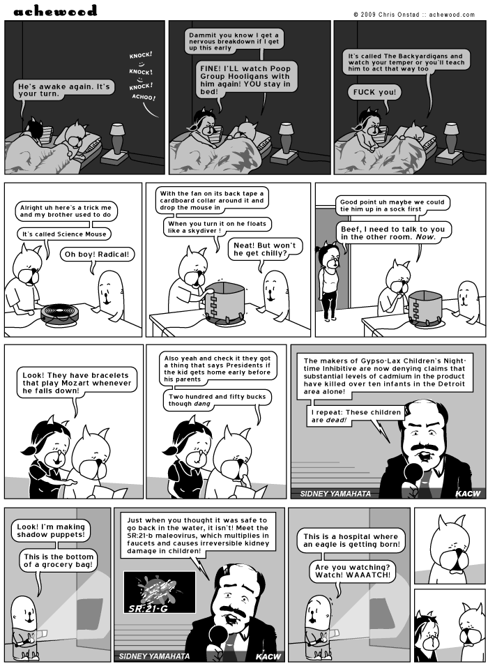 They are reading Shit You Can Have if You Need Crap magazine comic