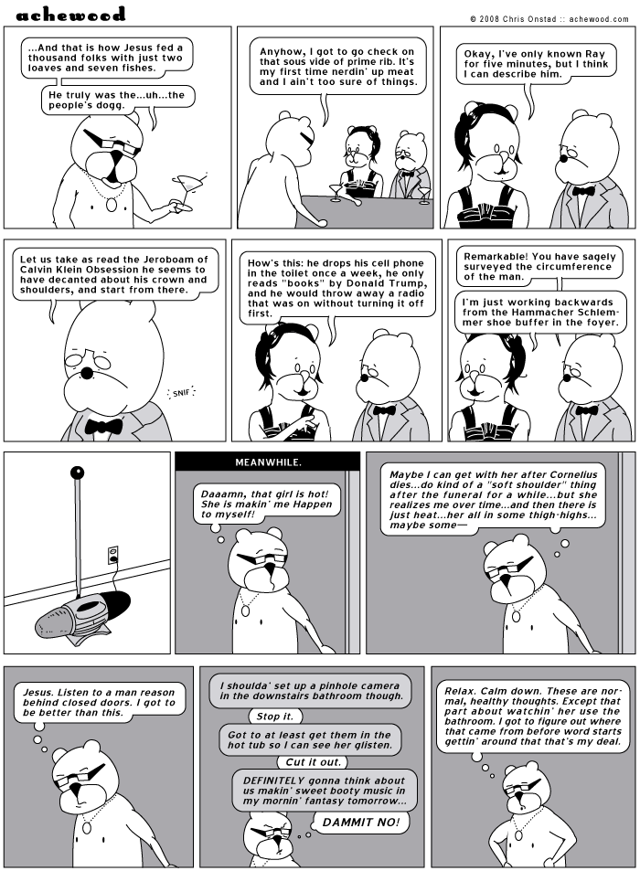 Once you get that reputation, you do not get to have other reputations, even if you give millions to charity annually. comic