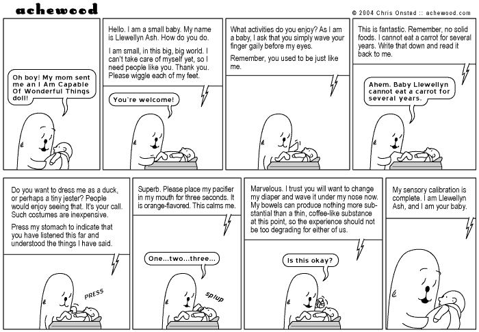 Llewellyn Ash knows that You are capable of Wonderful Things comic