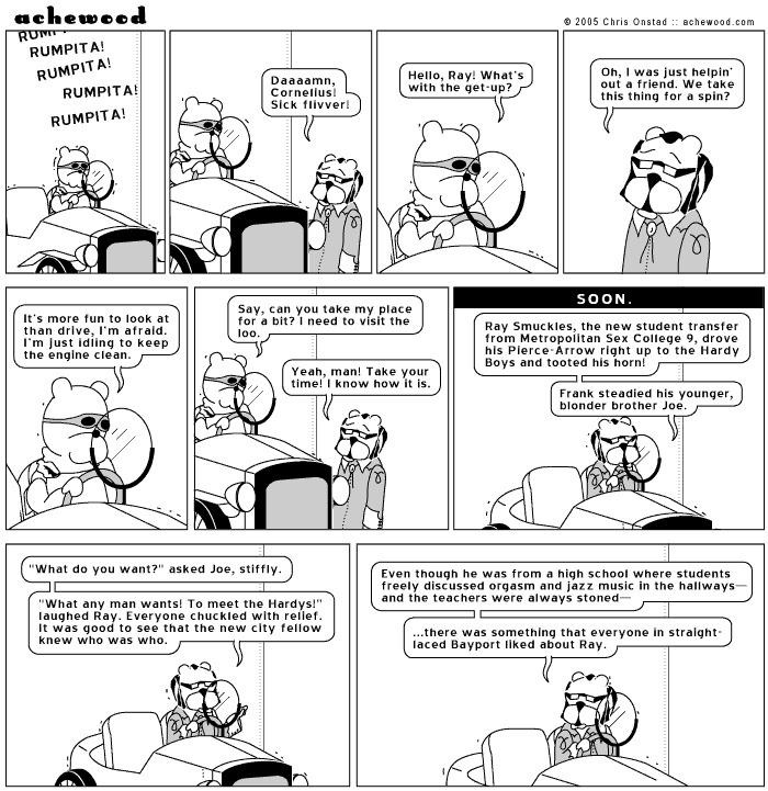 Ray knows how it is. comic
