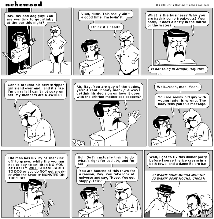 When Ray says Mocha, he does not mean what you want Mocha to mean. comic
