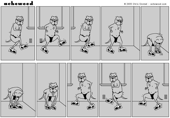 Today's strip written and directed by Ray. comic