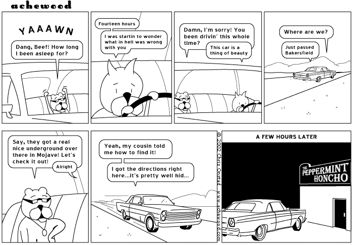 it takes four hours to get from the peninsula to Bakersfield comic