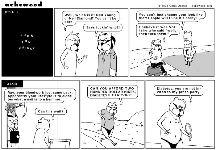 Dr. Andretti just cannot get the idea of that door being closed comic