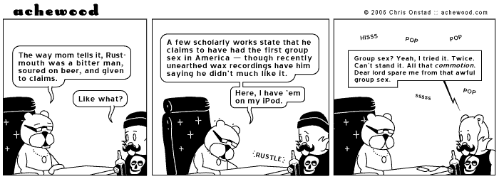 Antonyne Cheops, Man of Claims. comic