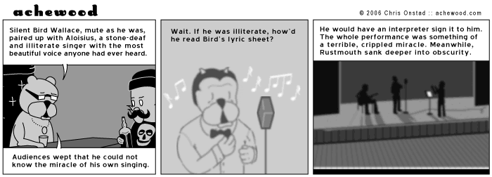 Rustmouth soured himself on Pabst and Rye at all of this. comic