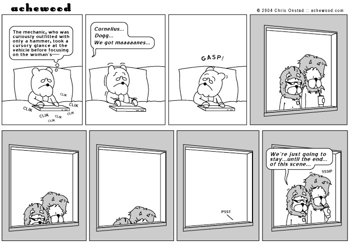This was their idea of a big trick until they noticed the dirty movie comic