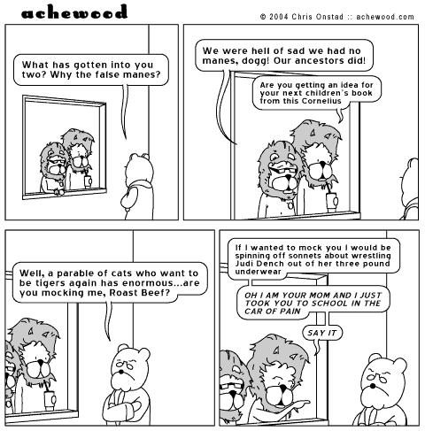 The car of pain is something all can imagine, all can imagine this comic
