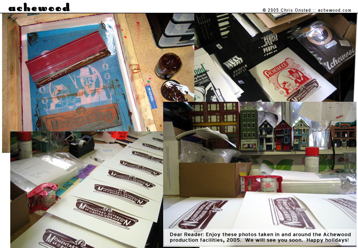 Today: The making of our short-run Robert Johnson silkscreened prints. comic