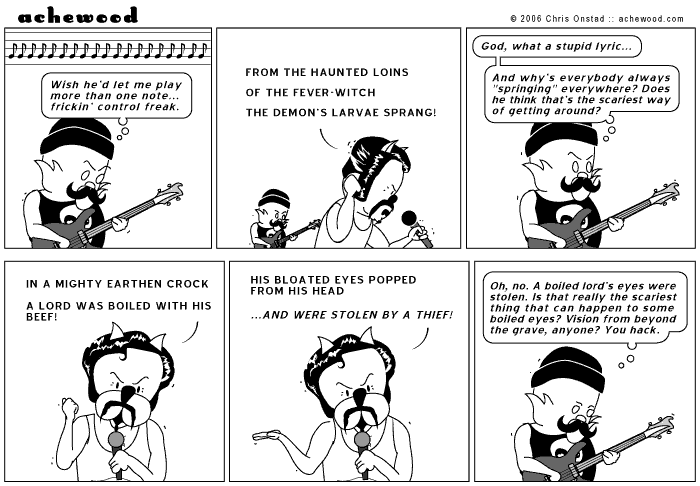 ENTER...THE HAUNTED LOINS OF THE FEVER-WITCH comic