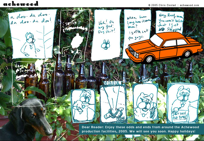 Chris Onstad is America's premier combiner of things found on his hard drive comic